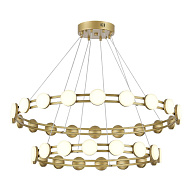 SL6610.203.36 Светильник подвесной ST-Luce золотистый/белый LED 1*70W 4000K МОНРО 500_191_2949867